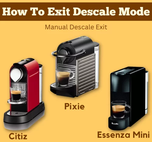 Descaling Nespresso Pixie® 