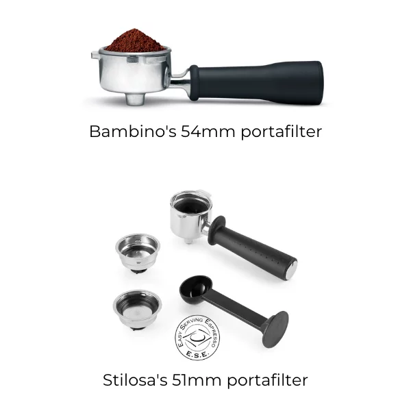 Trying to improve shits from Delonghi Stilosa with bottomless portafilter.  Tips? : r/espresso
