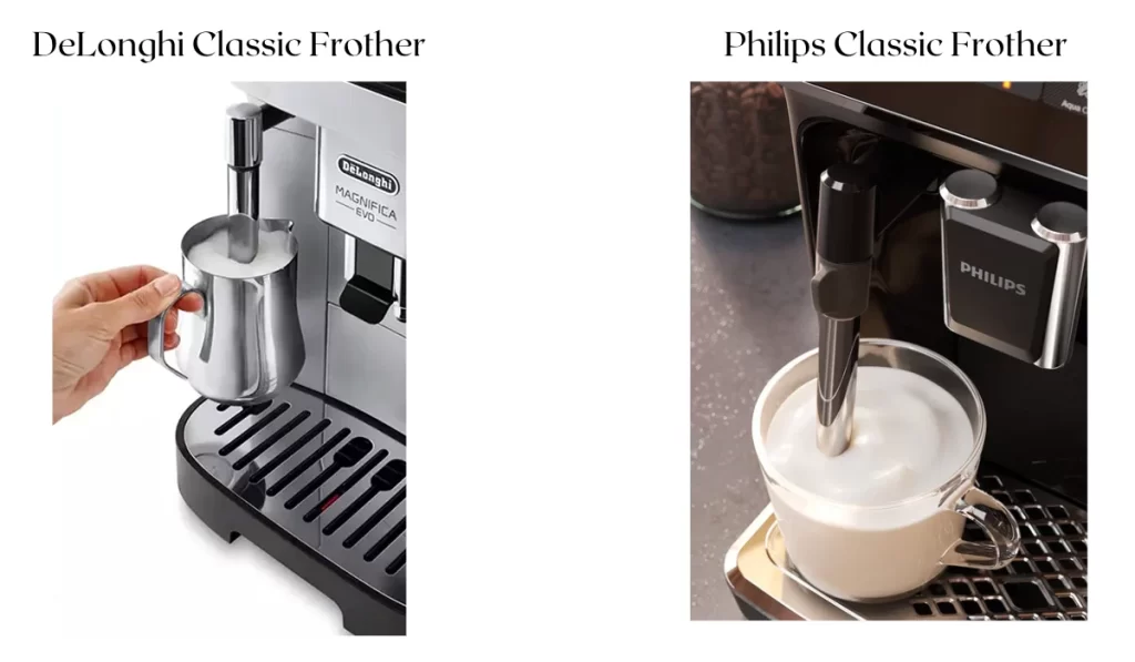 DeLonghi Magnifica ESAM 3200 vs Philips Saeco Vienna: ¿cuál es la  diferencia?